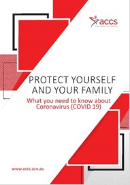 covid booklet red